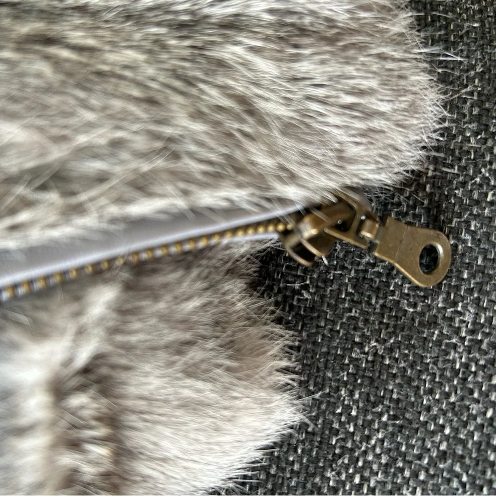 Real rabbit fur vest - Picture 4 of 7